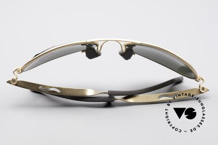 Ray Ban Orbs 9 Base Oval Gold Mirror B&L USA Brille, ungetragen (wie alle unsere RAY-BAN Sonnenbrillen), Passend für Herren