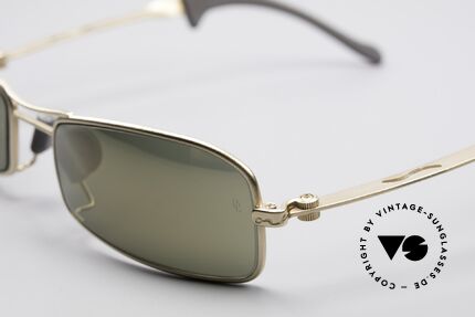 Ray Ban Orbs 9 Base Square Gold Mirror B&L USA Brille, ORBS: Abk. für Outrageous, Radical, Bold, Seductive, Passend für Herren