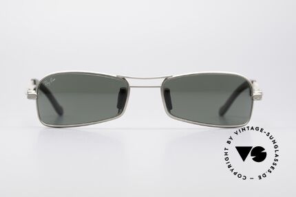 Ray Ban Orbs 9 Base Square G15 Grün B&L USA Brille, original vintage USA Sonnenbrille der späten 1990er, Passend für Herren
