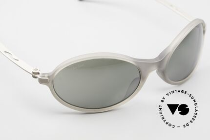 Ray Ban Orbs Oval Combo Silver Mirror B&L USA Brille, silber-verspiegelte Bausch&Lomb B&L Mineral-Gläser, Passend für Herren