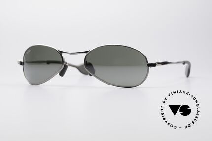 Ray Ban Orbs Oval Prophecy Silver Mirror B&L USA Brille, futuristische Sportbrille von Ray Ban - perfekter Sitz, Passend für Herren