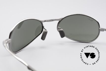 Ray Ban Orbs Oval Prophecy Silver Mirror B&L USA Brille, silber-verspiegelte Bausch&Lomb B&L Mineral-Gläser, Passend für Herren