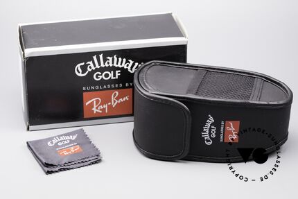 Ray Ban B0005 Callaway Vintage Golf Sonnenbrille, KEINE RETROsonnenbrille, ein altes vintage ORIGINAL!, Passend für Herren