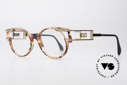 Cazal 353 90er Old School Vintage Brille, Bügelform identisch dem legendären Cazal Mod. 958, Passend für Herren und Damen