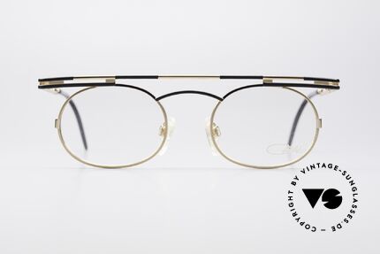 Cazal 761 Vintage Brille KEINE Retrobrille, rund und kantig zugleich; ein echter Hingucker, Passend für Herren und Damen