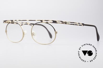 Cazal 761 KEINE Retrobrille Vintage Brille, beste Verarbeitungsqualität 'made in Germany', Passend für Herren und Damen
