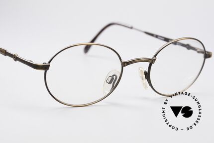 Cazal 1114 - Point 2 Ovale Vintage Brillenfassung, dezentes Design mit klaren und einfachen Formen, Passend für Herren und Damen