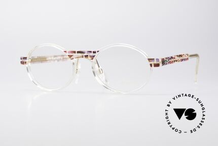 Cazal 510 Crystal Limited Vintage Brille, seltene vintage Brille der Cazal Crystal 500er Serie, Passend für Damen