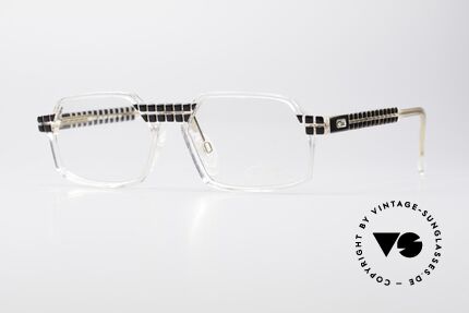 Cazal 511 Crystal Limited Edition Brille, seltene vintage Brille der Cazal Crystal 500er Serie, Passend für Herren und Damen