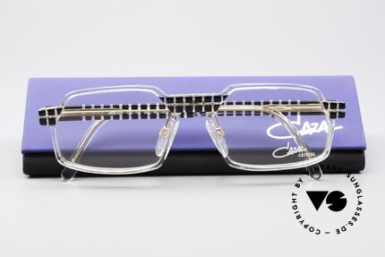 Cazal 511 Crystal Limited Edition Brille, DEMOgläser können durch optische ersetzt werden, Passend für Herren und Damen