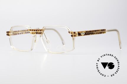 Cazal 511 Crystal Limited Edition Cazal, limitierte Sonder-Edition mit kristallklarem Rahmen, Passend für Herren und Damen