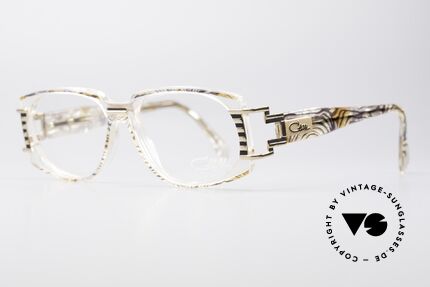 Cazal 372 Rare Hip Hop Vintage Brille, interessant, ausdrucksstark und ein 'Hingucker' zugleich, Passend für Herren und Damen