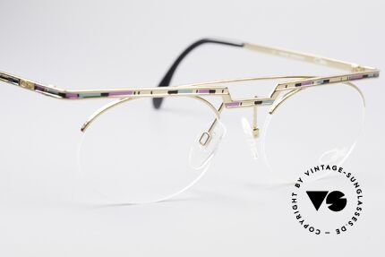 Cazal 758 Original Brille No Retrobrille, fühlbare Top-Qualität und Komfort (made in Germany), Passend für Herren und Damen