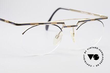Cazal 758 Original 90er Vintage Fassung, fühlbare Top-Qualität und Komfort (made in Germany), Passend für Herren und Damen