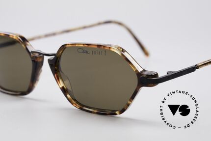 Cazal 1302 - Point 2 Original 90er Sonnenbrille, leicht achteckiges Designer-Stück (made in Germany), Passend für Herren und Damen
