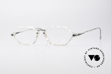 Cazal 1302 - Point 2 Original 90er Brillenfassung, feine, filigrane vintage Cazal Designer-Brillenfassung, Passend für Herren und Damen