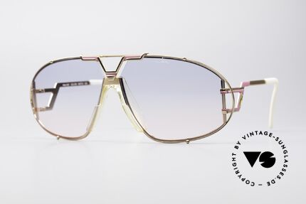 Cazal 907 Jay-Z Beyoncé Sonnenbrille, legendäre Designer Sonnenbrille von CAri ZALloni, Passend für Herren und Damen