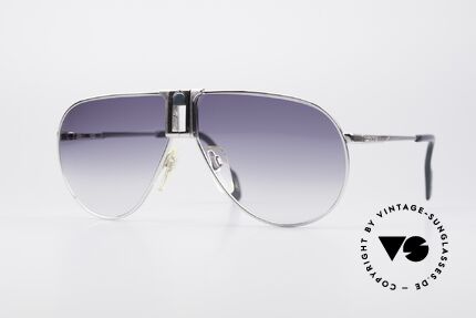 Longines 0154 Large 80er Aviator Sonnenbrille, hochwertige vintage Longines "Aviator"-Sonnenbrille, Passend für Herren