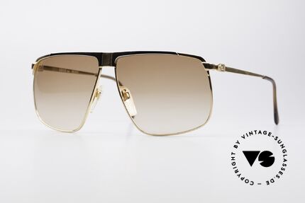 Gucci GG40 22Kt Vergoldete Sonnenbrille, vintage Gucci GG40 Luxus-Sonnenbrille, 22kt vergoldet, Passend für Herren