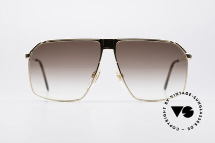Gucci GG41 22Kt Vergoldete Sonnenbrille, die meistgesuchte 80er Jahre Sonnenbrille von GUCCI, Passend für Herren