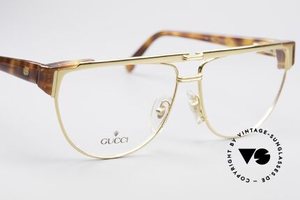 Gucci 2320 Designer Luxusbrille 80er, KEINE RETRObrille, sondern echte 1980er Jahre Ware, Passend für Herren und Damen
