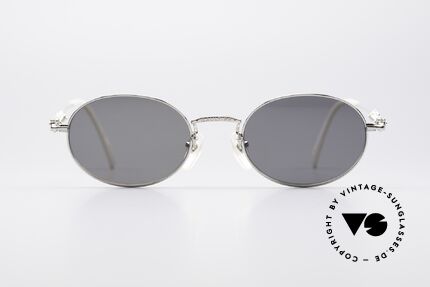 Jean Paul Gaultier 55-6101 Ovale Brille Polarisierend, zeitlose Fassung mit interessanten Design-Details, Passend für Herren und Damen