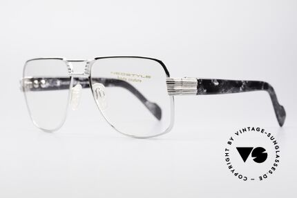 Neostyle Boutique 670 Vintage 80er XL Herrenbrille, Fertigung wie aus einem Stück / einem Guss, Passend für Herren