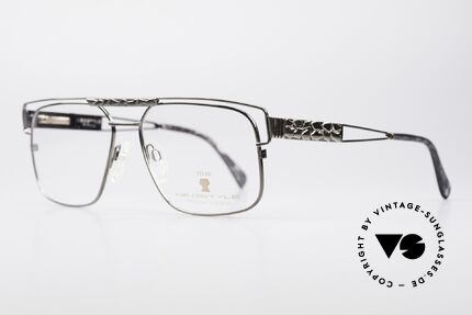 Neostyle Dynasty 430 Vintage 80er Titanbrille Herren, zudem mit Federscharnieren & orig. Neostyle Box, Passend für Herren