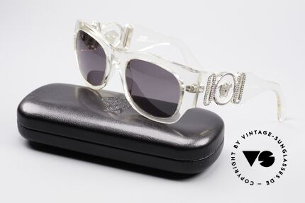 Gianni Versace 413 Vintage Medusa Sonnenbrille, KEINE Retrobrille, sondern ein 90er Jahre ORIGINAL!, Passend für Herren und Damen