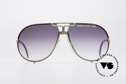 Cazal 901 Targa Design West Germany Piloten Brille, altes Original von ca. 1986 in 64mm Größe, Passend für Herren und Damen