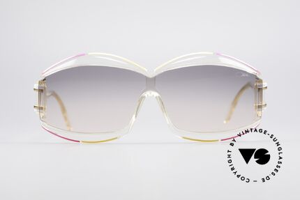 Cazal 857 West Germany Sonnenbrille, typische 80er Jahre Farbgestaltung und Top-Qualität, Passend für Damen
