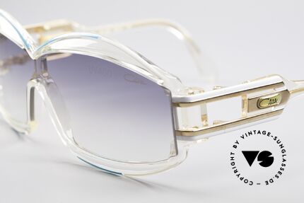 Cazal 857 Echt 80er HipHop Sonnenbrille, ein echter Hingucker - originell & chic - typisch Cazal, Passend für Herren und Damen