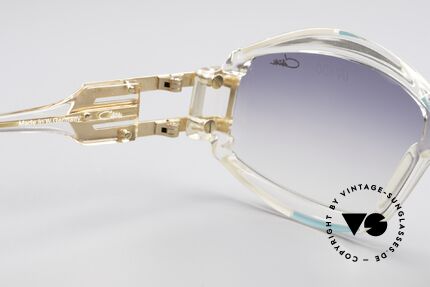 Cazal 857 Echt 80er HipHop Sonnenbrille, Größe: medium, Passend für Herren und Damen