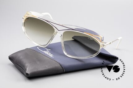 Cazal 854 80er Jahre Hip Hop Brille, KEINE Retro Sonnenbrille; ein 80er vintage Original, Passend für Damen