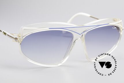 Cazal 854 80er Jahre Hip Hop XL Brille, ungetragen & mit orig. CAZAL Etui (Sammlerstück), Passend für Damen