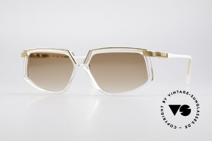Cazal 337 Vintage Brille No Retrobrille, sehr interessantes CAZAL Design aus den 90er Jahren, Passend für Damen
