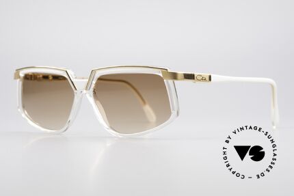 Cazal 337 Vintage Brille No Retrobrille, tolle Metall- Kunststoffkombination und Farbgebung, Passend für Damen