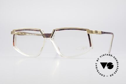 Cazal 337 Vintage Cazal No Retro Brille, sehr interessantes CAZAL Design aus den 90er Jahren, Passend für Damen