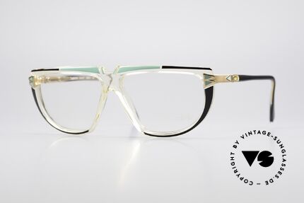 Cazal 316 Echt 80er Old School Brille, fantastisches CAZAL Design der Achtziger Jahre, Passend für Herren und Damen