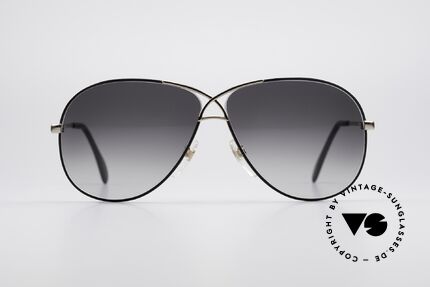 Cazal 728 Vintage Aviator Sonnenbrille, CAZALs Antwort auf den Ray-Ban Aviator Style, Passend für Herren und Damen
