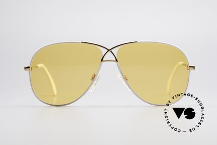 Cazal 728 Designer Piloten Sonnenbrille, CAZALs Antwort auf den Ray-Ban Aviator Style, Passend für Herren und Damen