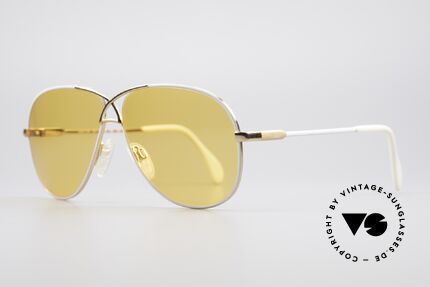 Cazal 728 Designer Piloten Sonnenbrille, Metallrahmen in M Gr. 59/11 (top Tragekomfort), Passend für Herren und Damen