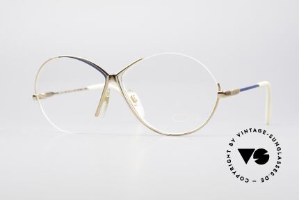 Cazal 228 80er Vintage Brille Damen, zauberhaftes Cazal Design aus den späten 1980ern, Passend für Damen