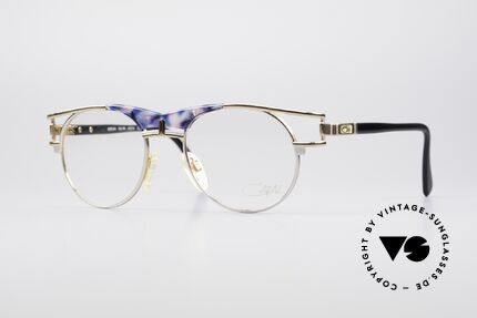 Cazal 244 Legendäre Vintage Brille, elegante Cazal Designer-Brillenfassung der 90er, Passend für Herren und Damen