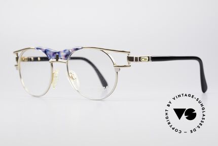 Cazal 244 Legendäre Vintage Brille, typische Farbkombination für die damalige Zeit, Passend für Herren und Damen