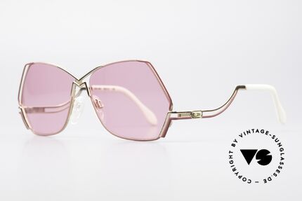 Cazal 226 Pinke Sonnenbrille Damen, edles, perfekt abgestimmtes Farbkonzept; Hingucker!, Passend für Damen