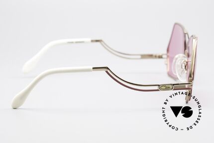 Cazal 226 Pinke Sonnenbrille Damen, KEINE Retrobrille, sondern ein einzigartiges Original!, Passend für Damen
