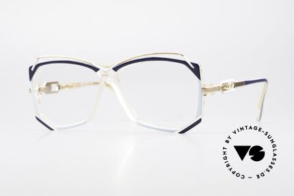 Cazal 188 Vintage Designer Brille 80er, zauberhafte CAZAL Brillenfassung aus den 80ern, Passend für Herren und Damen