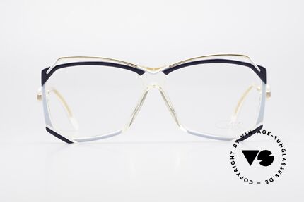 Cazal 188 Vintage Designer Brille 80er, kunstvoll gestalteter Rahmen mit vielen Details, Passend für Herren und Damen