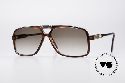 Cazal 637 1980er HipHop Sonnenbrille, ausdrucksstarke Cazal vintage Designerbrille, Passend für Herren